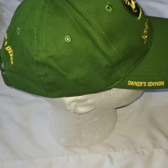 John Deere Original Owners Embroidered, Embellish Stretchback Dads Baseball Hat - Picture 2 of 7